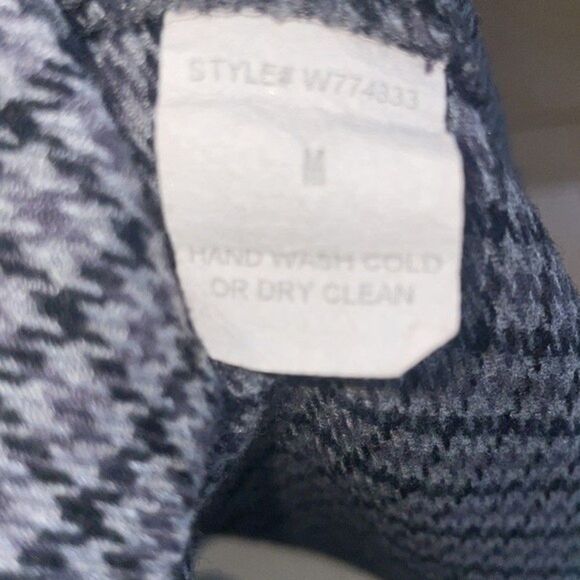 School girl circle plaid shorts size womens medium shades of grey - Picture 8 of 10